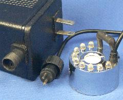 energy saving mist maker with LED light 