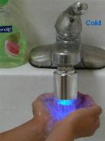 led faucet light