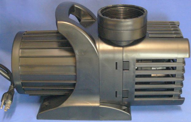 Low Voltage 12V Outdoor Water Pump Jebao WP450L with 10 watt light 