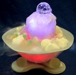 mist rolling ball fogger water fountain