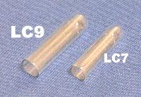 clear glass tubes