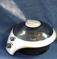 ultrasonic humidifier with light