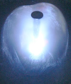 floating water fountain with 96 LED light