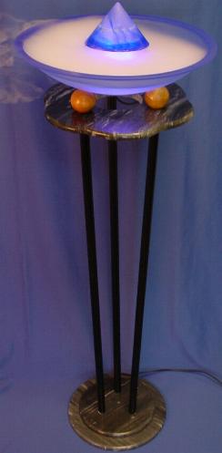 marble base floor stand big mist fountain
