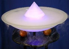 marble base floor stand big mist fountain