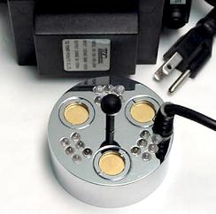 ultrasonic fogger with LED changing color light