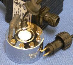 mist maker with LED light controller