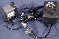 water pump with submersible light