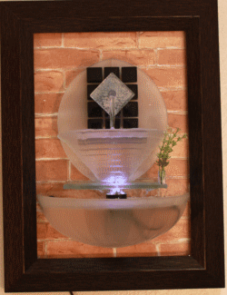 3D wall fountain