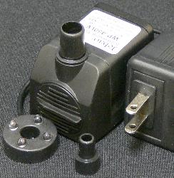 low voltage Jebao water pump with underwater light
