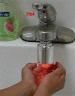 led faucet light