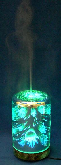 3 D jeffyfish aroma diffuser mini humidifier