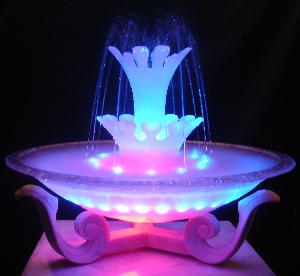 music dancing fog fountain