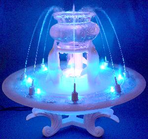 music/sound control dancing water fog fountain