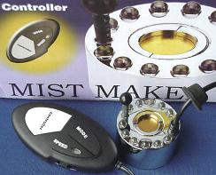 mist maker with LED light controller