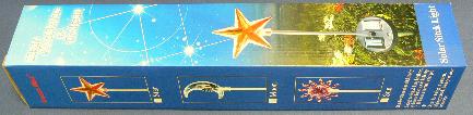 solar powered LED garden stick light